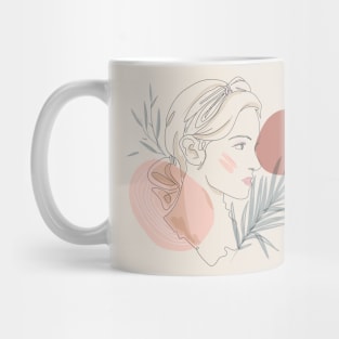 beauty woman figure Mug